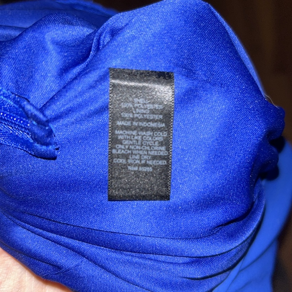 EUC Express Royal Blue Romper - Picture 7 of 7